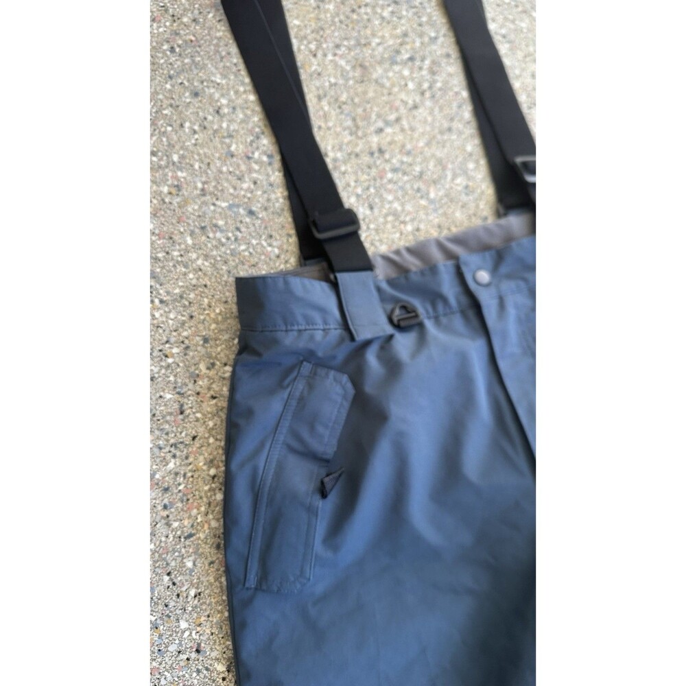 Turbine Boys kids Insulated blue Snow Bib Pants Size L for Skiing/Snowboarding - Picture 3 of 11